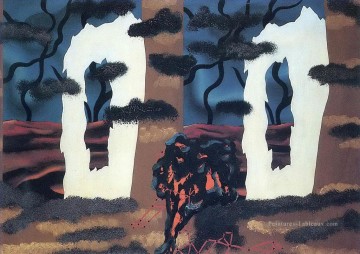 un avant goût de l’invisible 1927 René Magritte Peinture à l'huile